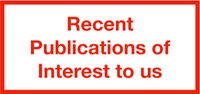 Recent Publications of Interest to us